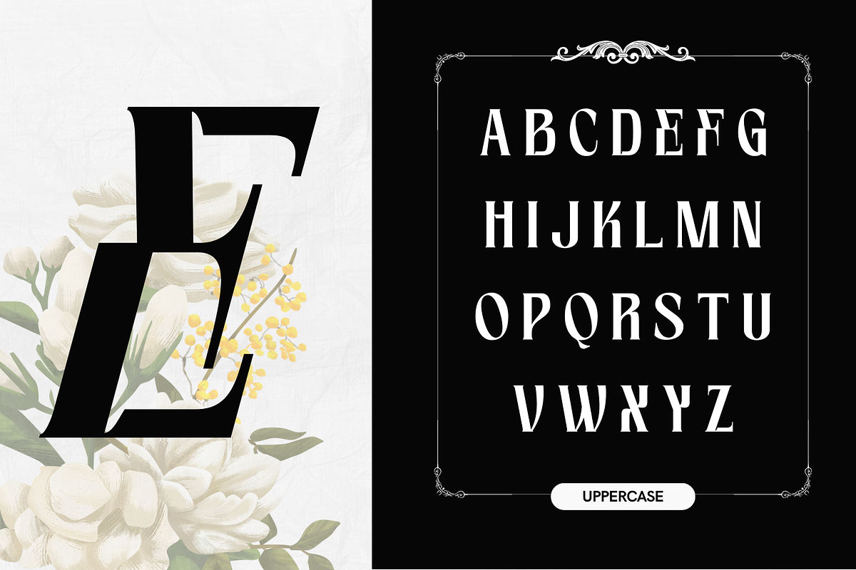 Foga - Modern Serif Logo Font, a Serif Font by Nirmana Visual (Photo 3 of 11)