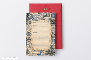 Winter Ephemera Recipe Pages PNGs, a Seasonal Illustration by Markicha Art (Thumbnail 5 of 5)