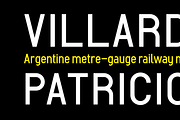 Compania Railwail, a Sans Serif Font by Fabio Ares (Thumbnail 3 of 6)
