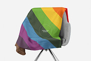 Fleece Blanket Mockup Set, a Product Mockup by creatsy4 (Thumbnail 5 of 8)