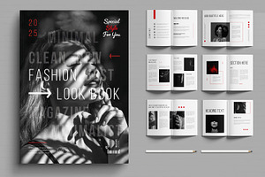Fashion Look book Layout, a Flyer Template by MightyDesign