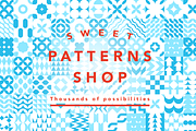 Sweet Patterns Shop +500 tiles, a Pattern Graphic by David is Creative (Thumbnail 1 of 10)