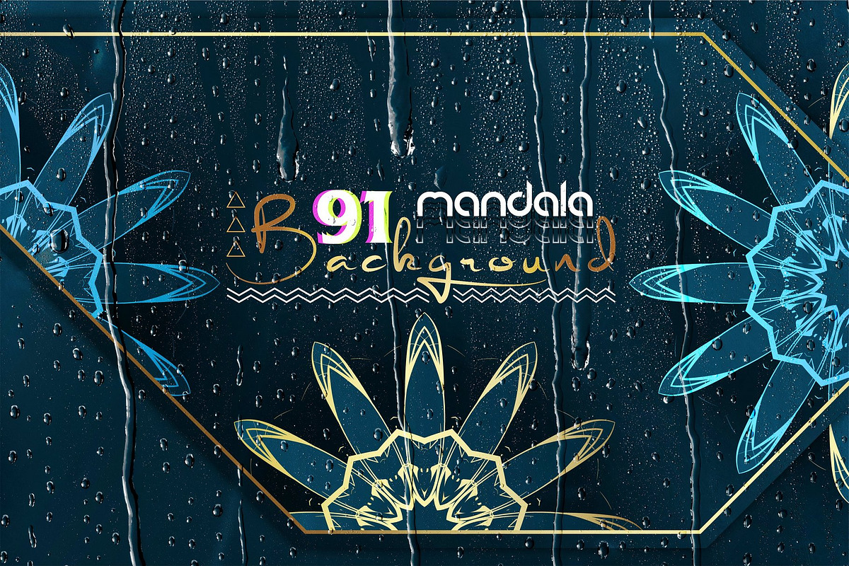 Mandala Vector Pattern Graphics Pack, a Background Graphic by NJ Himel (Photo 1 of 91)