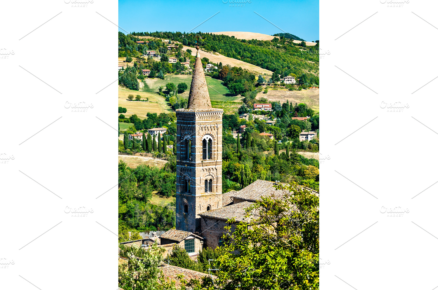 San Francesco Convent in Urbino, an Architecture Photo by Leonid Andronov