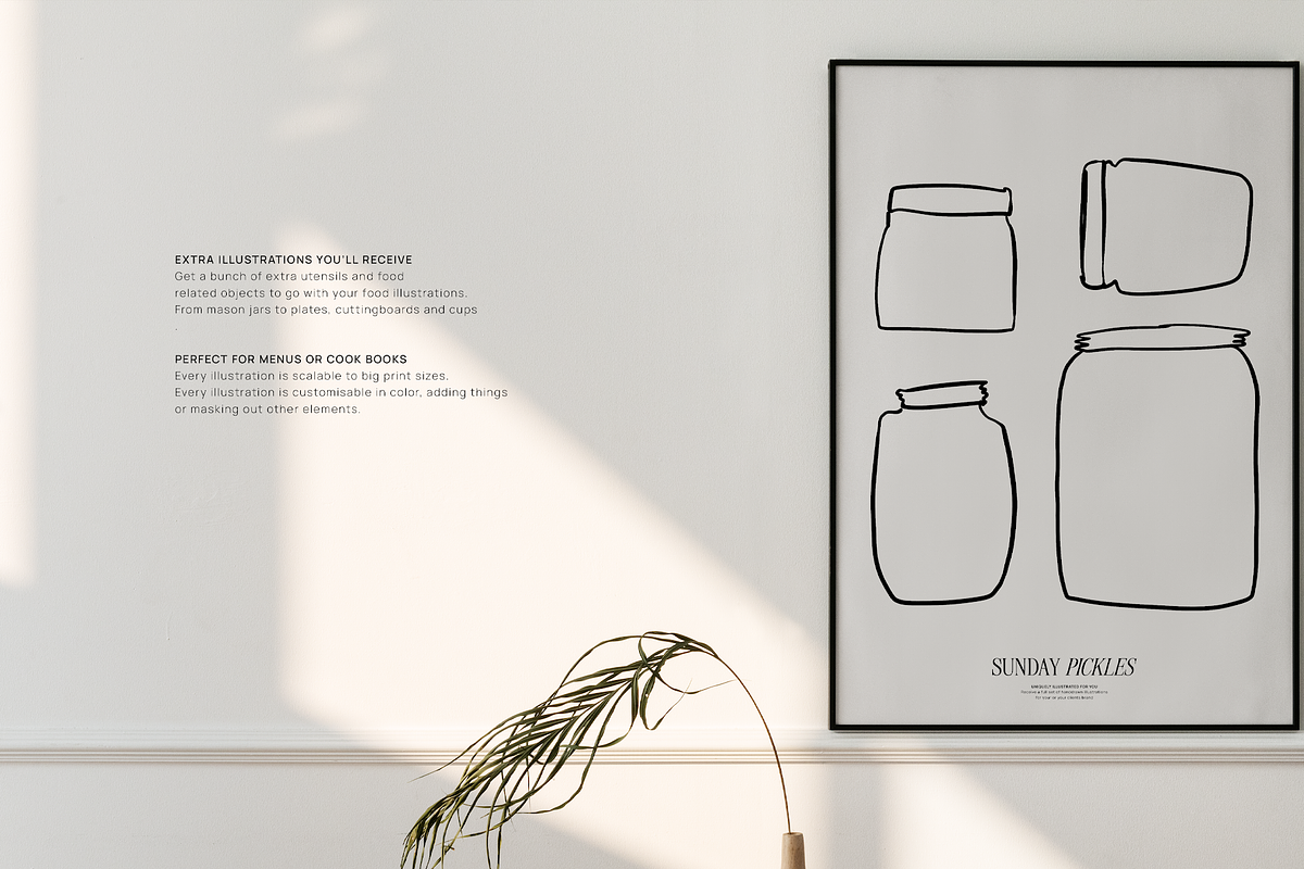 Hand drawn vegetable Illustrations, a Food Illustration by GFB Studio (Photo 3 of 7)