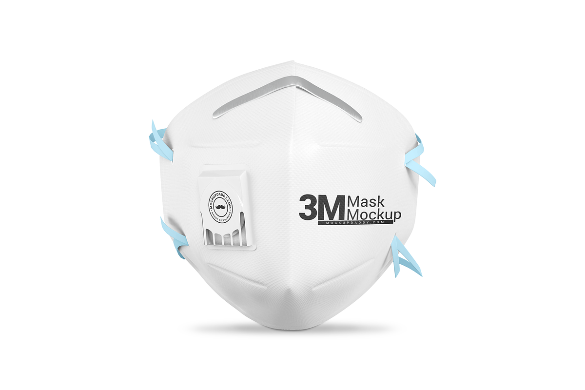 Medical Face Mask Mockup, a Mask Mockup by Mockupdaddy (Photo 4 of 9)