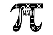 Math Pi Symbol Typography Bundle, an Education Illustration by Designer_Momina (Thumbnail 5 of 16)