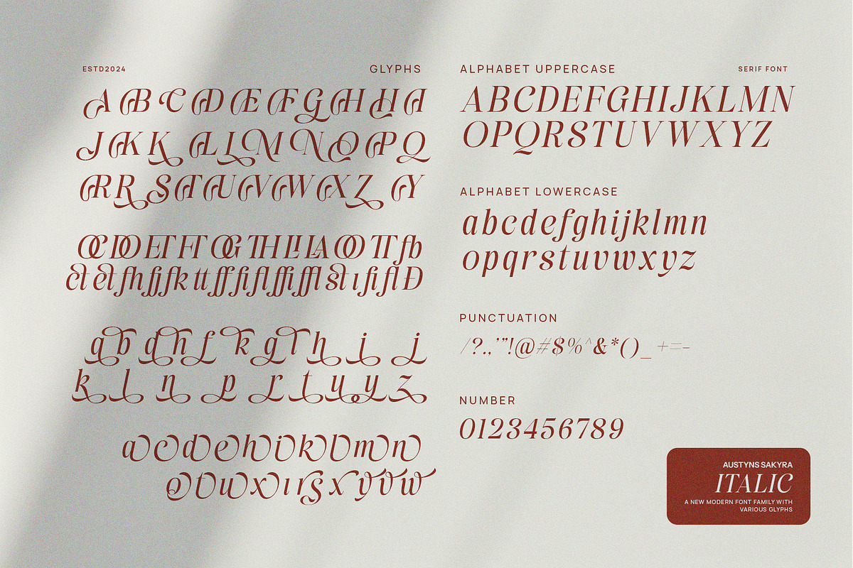 Austyns Sakyra Calligraphy Serif, a Serif Font by Graphicxell (Photo 10 of 10)
