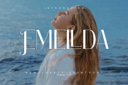 Emellda, a Serif Font by Kenrichi (Thumbnail 1 of 12)