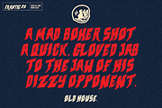 Frantic73 - A Display Font, a Font by Bend Industries (Thumbnail 4 of 7)