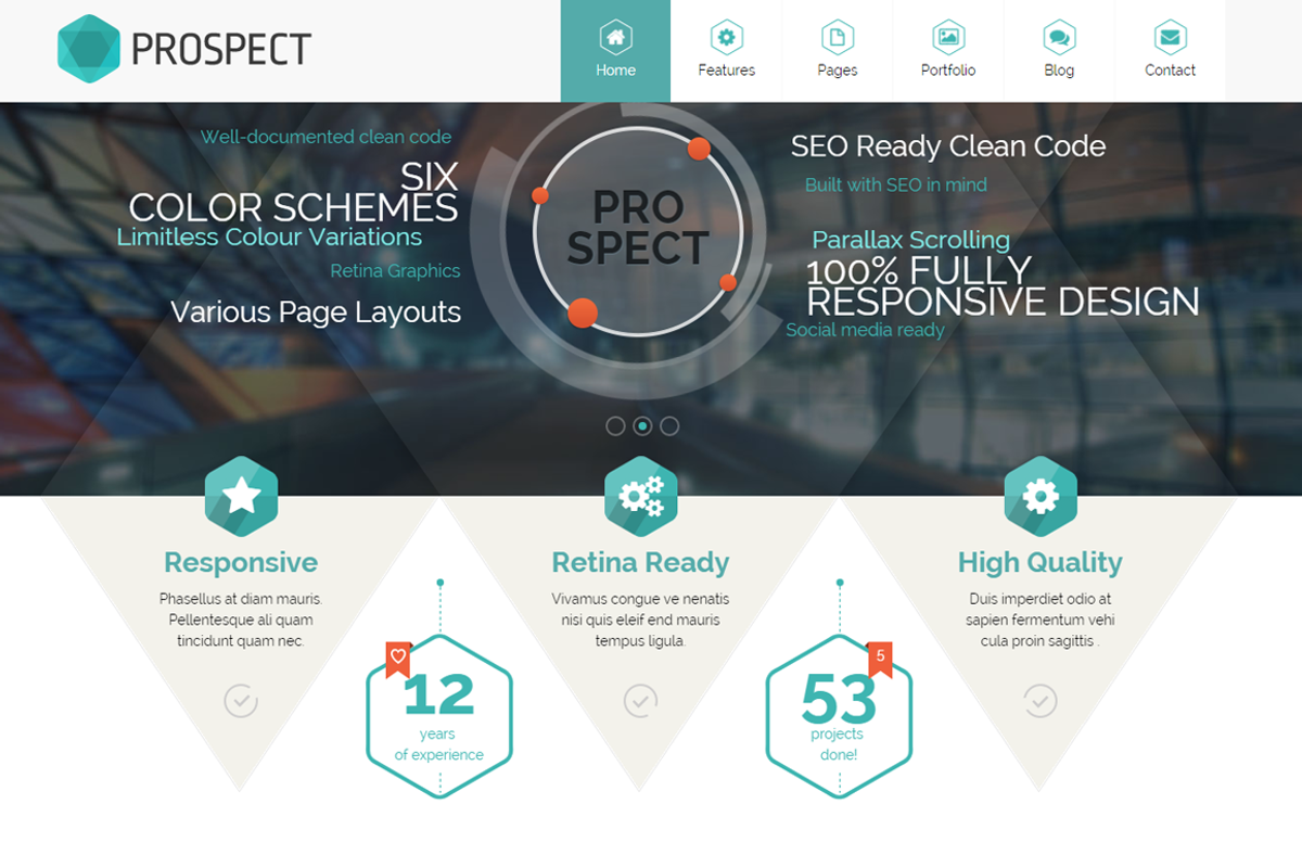 Prospect Creative HTML Template, a Websites & App Template by cwsthemes