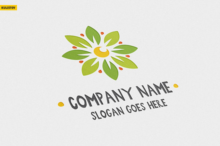 Nature Flower logo