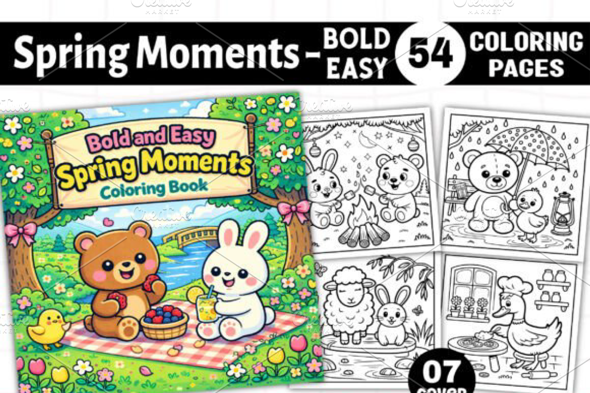 Bold Easy Spring Moments, an Animal Illustration by Ink Gallery (Photo 1 of 4)