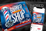 Barbershop Flyer, a Flyer Template by drimerz (Thumbnail 1 of 2)