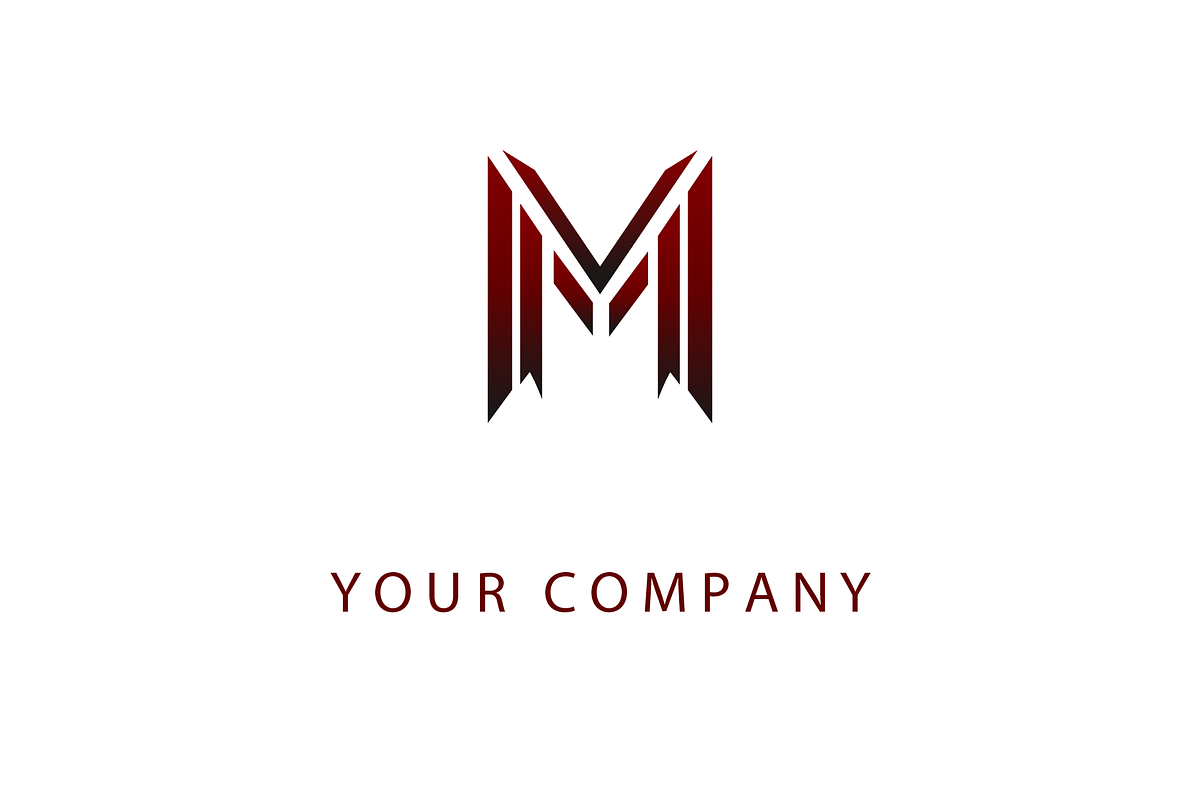 Modern Monogram Letter M Logo, a Branding & Logo Template by HE Studio (Photo 2 of 4)