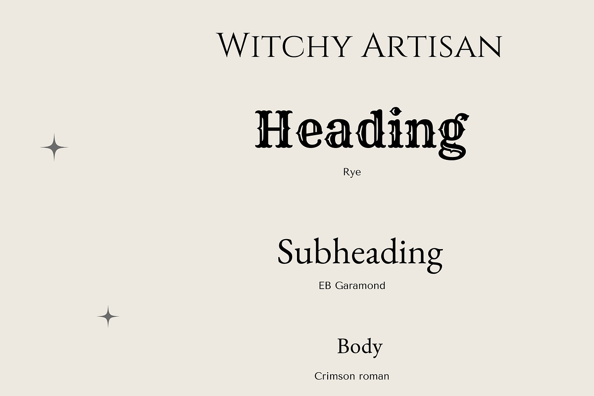 Witchy brand visual identity guide, a Palette Add-On by Alerya Studio (Photo 2 of 3)