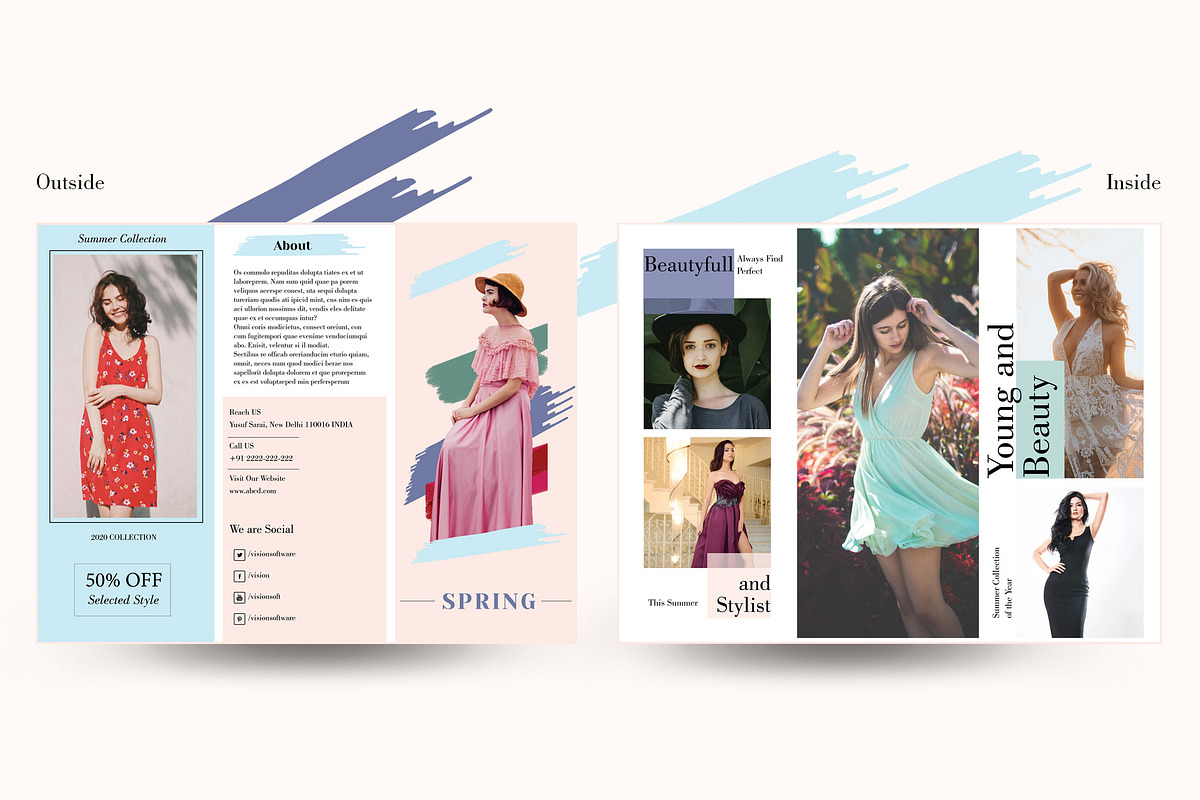 Tri-fold Brochure Template, a Brochure Template by ORCOLOR (Photo 4 of 6)