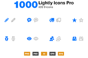 Lightly Icons Pro, an Outline Icon by Timothy Miller (Thumbnail 1 of 4)