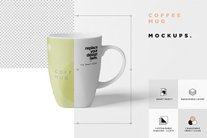 4 Awesome Coffee Mug Mockups