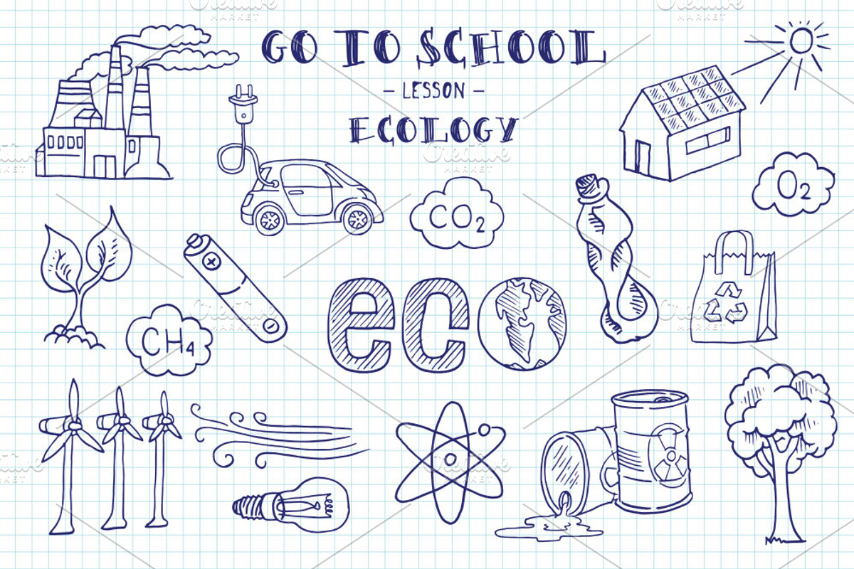 Go to School. Doodle set №2, an Education Illustration by WINS Doodle shop (Photo 8 of 10)