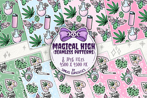 Magical High Seamless Patterns