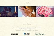 Onepage Wedding Wordpress Theme, a WordPress Template by Cmsideas (Thumbnail 3 of 5)
