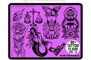 Tattoo Flash Vol. 17 - Stamp Set