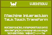 Action Movie font, a Font by weknow (Thumbnail 5 of 8)