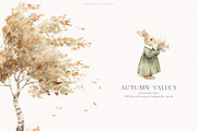 Autumn Valley Collection, a Seasonal Illustration by PeDe Designs (Thumbnail 5 of 34)