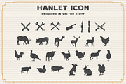 Hanleth vintage font duo, a Sans Serif Font by great19 (Thumbnail 9 of 15)