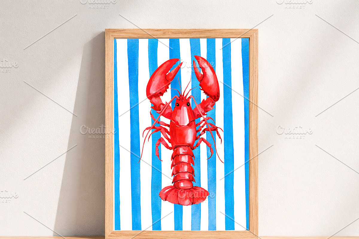Watercolor Mediterranean Clipart PNG, a Food Illustration by PatternPalette (Photo 6 of 9)