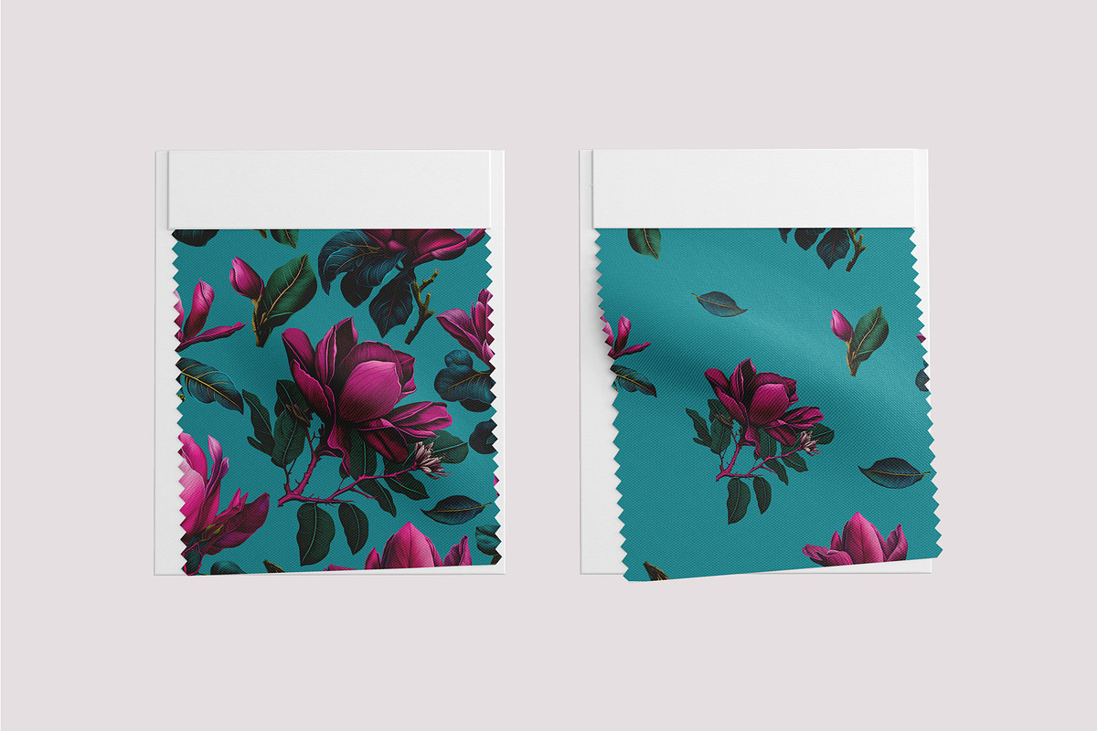 Magnolia pattren design, a Decorative Illustration by Irena Matiash shop (Photo 4 of 6)
