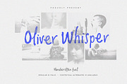 Oliver Whisper Messy Handwritten, a Handwritten Font by Letterhend Studio (Thumbnail 1 of 12)