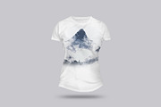 3D Ladies Fit T-Shirt Mockup, an Apparel Mockup by Aurora Graphics (Thumbnail 3 of 5)