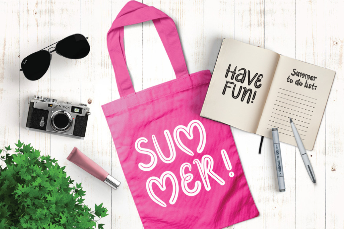 Summery, a Font by Heroglyphs Studio