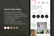 Sustainable Fashion Instagram Kit, a Social Media Template by Kriti Designs (Thumbnail 9 of 9)