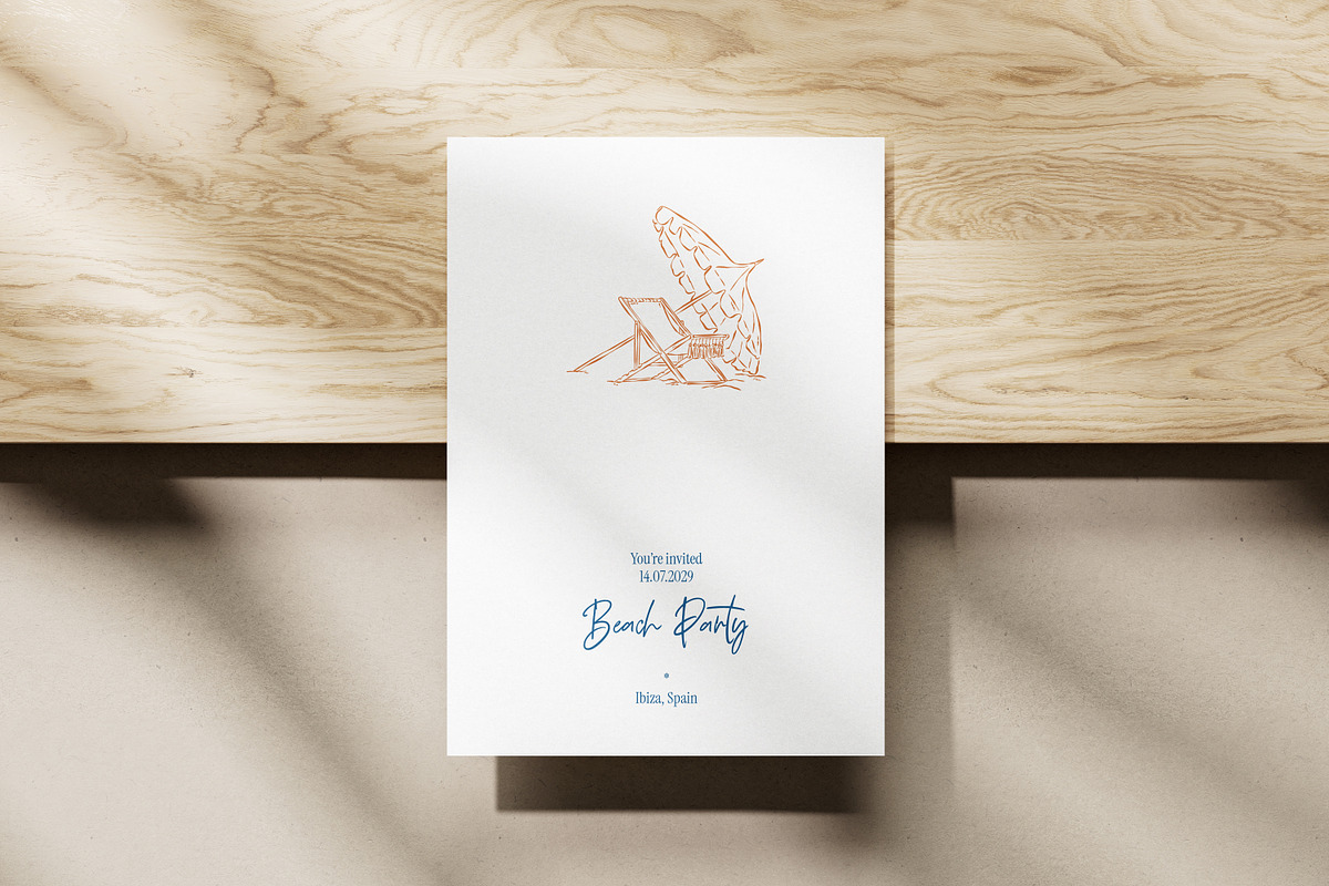 Seaside Lifestyle Illustrations, an Object Graphic by DesignThatMatters (Photo 8 of 15)