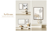 The Artisan Frame Mockup Kit, a Print Template by LINII (Thumbnail 1 of 8)
