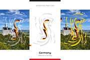 Germany flag ribbon vector, a Templates & Theme by Simbos (Thumbnail 3 of 9)