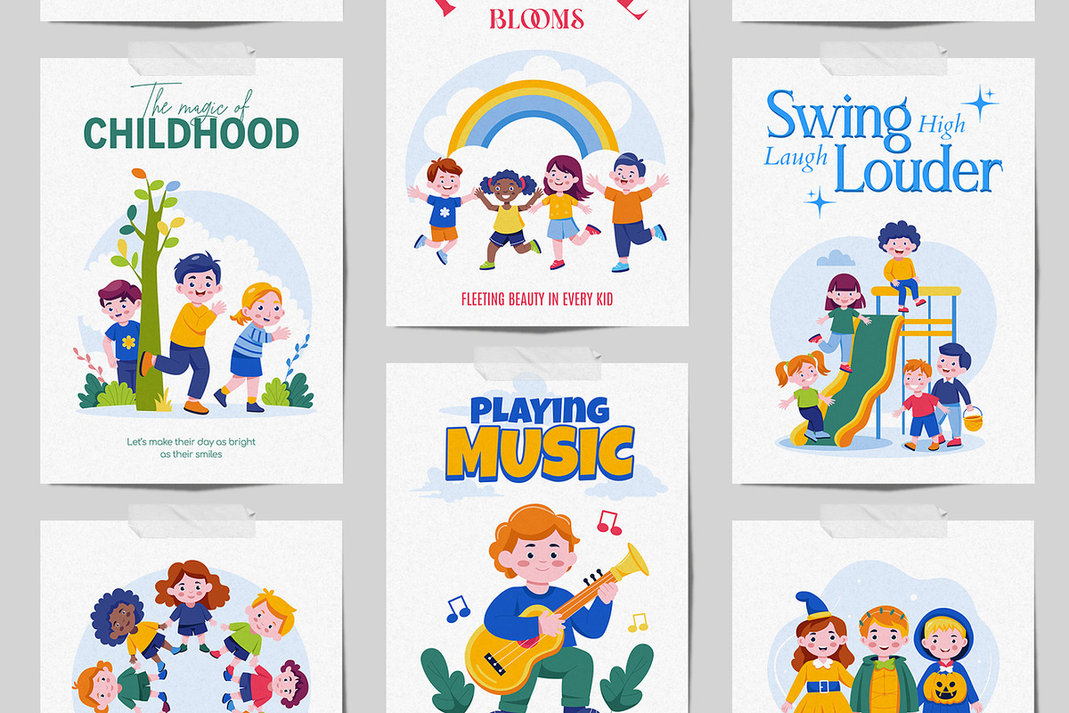 Childrens Day Illustration, an Education Illustration by Vectors Market (Photo 6 of 8)