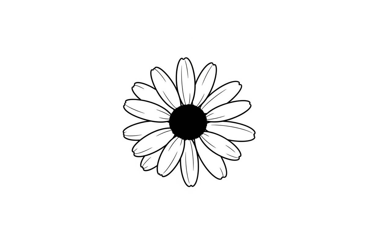 Daisy Flower Line Art Vector Bundle0, an Illustration by jahid234 (Photo 30 of 51)