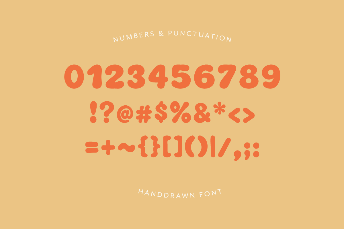 Jovie – Handwritten Display Font, a Handwritten Font by The Bumble Box (Photo 4 of 4)