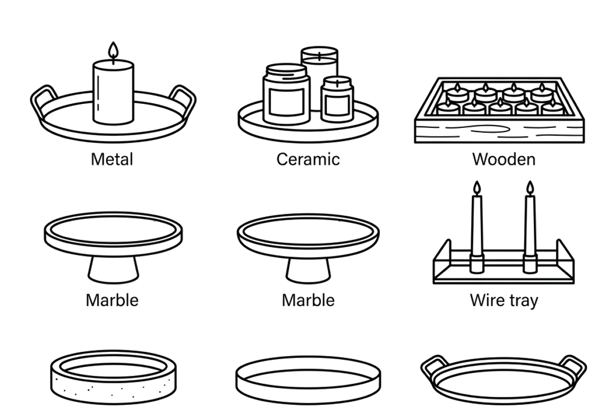 Bundles Set Candle Label Vector, an Outline Icon by adenpinkstore (Photo 1 of 12)
