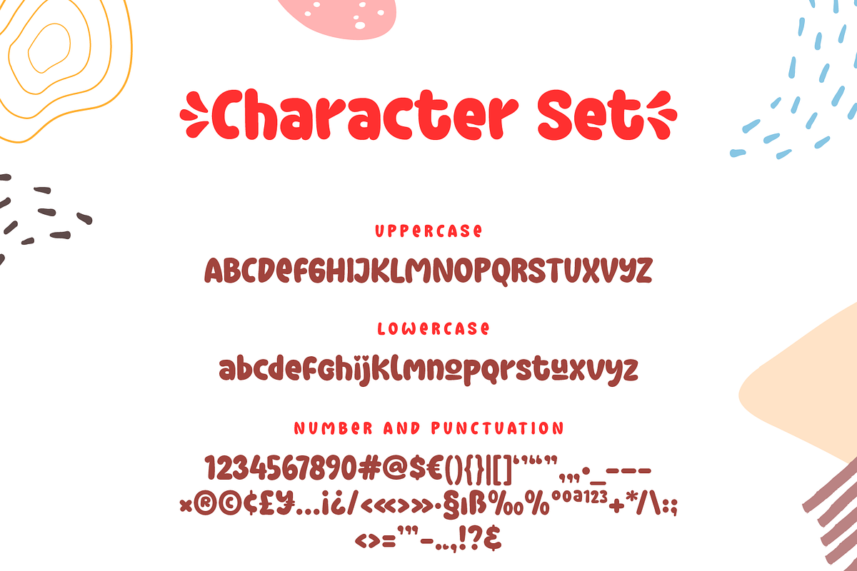 Milky Love Cute Display Font preview 6