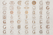 Letter G Logo Bundle Monogram Set, a Branding & Logo Template by Pixel Design (Thumbnail 5 of 8)
