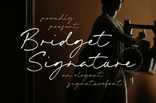 Bridget Signature Font