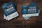 SALE-Book Cover Mock-UP Pack, a Print Template by attraax (Thumbnail 1 of 5)