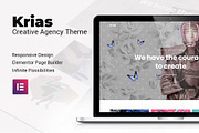 Krias Agency WordPress Theme, a WordPress Template by k-project design (Thumbnail 1 of 5)