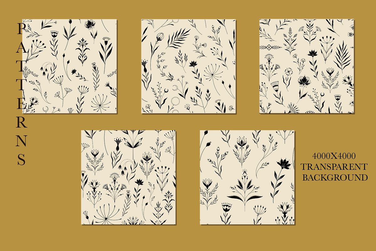 Secret Garden BUNDLE. Graphic art, a Wallpaper Graphic by heyXeni (Photo 8 of 26)