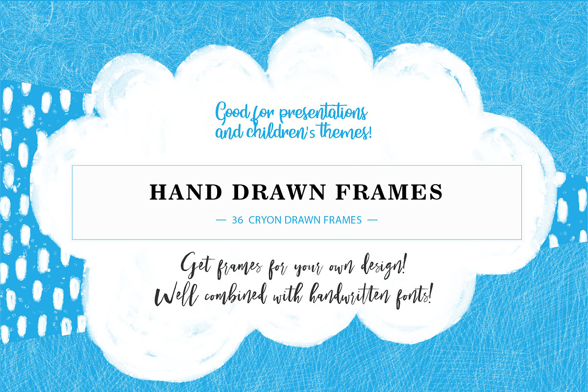 HAND DRAWN FRAMES, an Object Graphic by HANNA V (Photo 1 of 37)